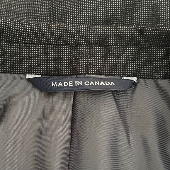 Ralph Lauren Blazer Coat Men's Size 40L Athletic Fit Wool Natural Gray - Picture 5 of 11